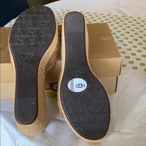 Ugg Suede Wedges - Picture 4 of 4